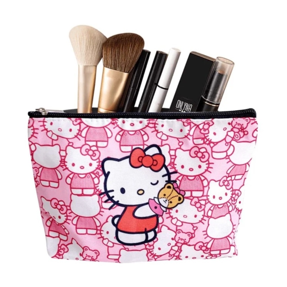 Hello Kitty Pink Cosmetic Bag